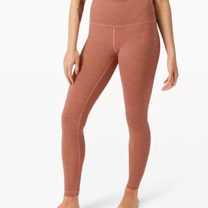 Lululemon Spacedye 28” Wunderunder (Size 8) Leggings